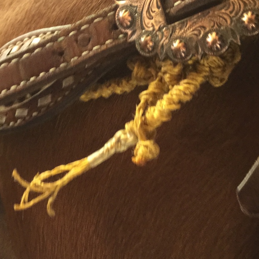 Artisan repurposed horse tack prototype art western project equestrian cowgirl - Picture 6 of 14